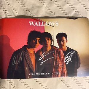 Wallows Music Band real signed poster+TOTE BAG